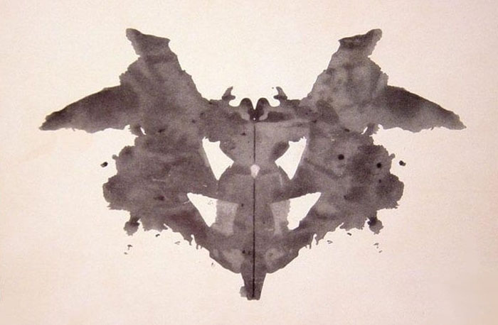 Rorschach Inkblot Test. Image Source: Creative Commons