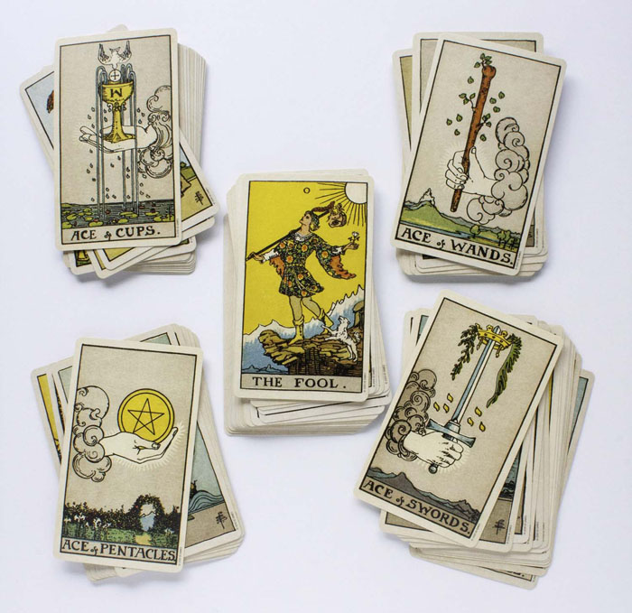 Shuffling and Sorting Tarot Cards