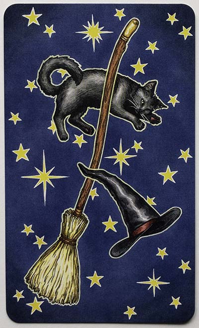 Everyday Witch Tarot Card Backs Review