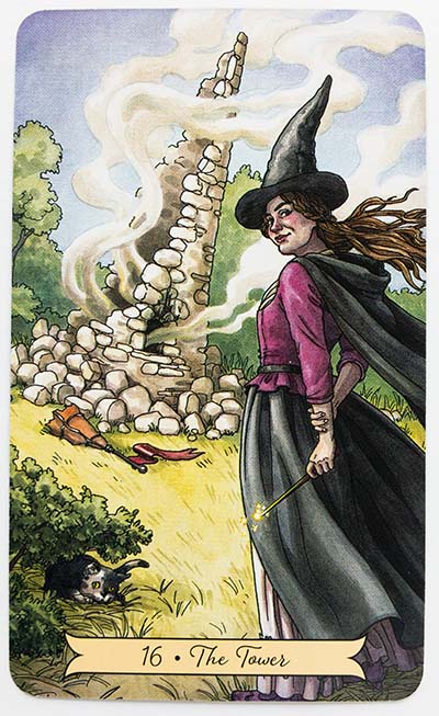 Everyday Witch Tarot Review The Tower