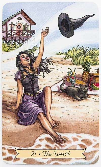 Everyday Witch Tarot Review The World