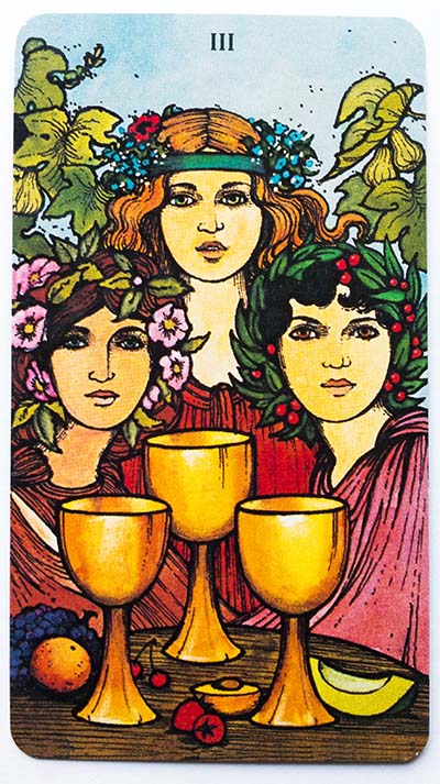 Morgan Greer Tarot Review Three of Cups