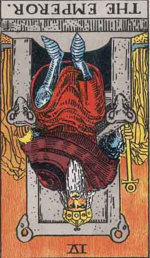 The Emperor Reversed Tarot Card Meanings