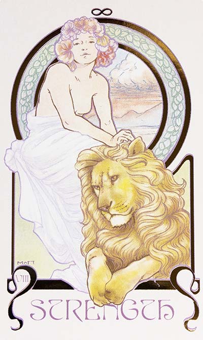 Ethereal Visions Tarot - Strength Card Meaning