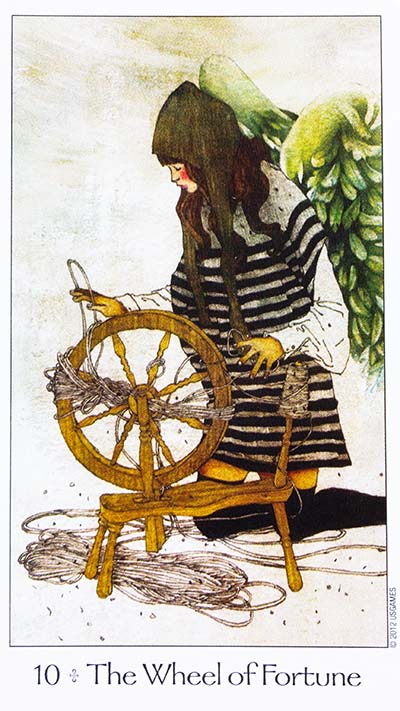 Dreaming Way Tarot Wheel of Fortune Card Meaning