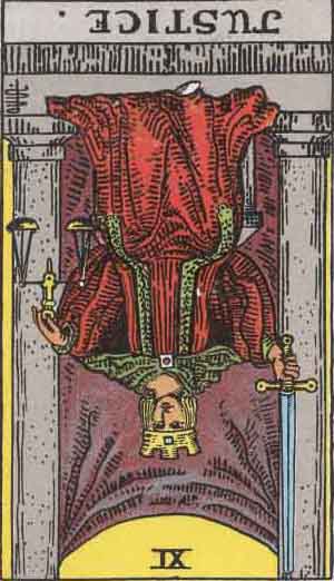 The Justice Card Tarot Meanings - Major Arcana - TarotLuv