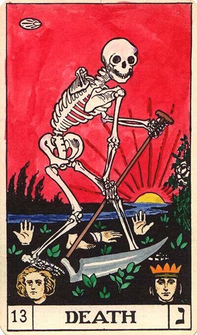 The Death Card Tarot Meaning TarotLuv