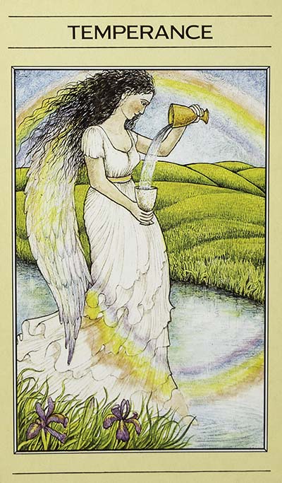 The Temperance Tarot Card Meanings Major Arcana TarotLuv