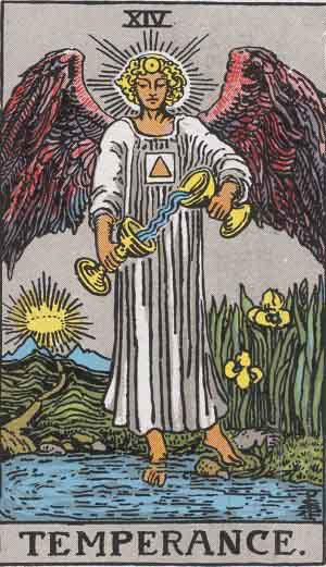 Temperance Tarot Card Meanings