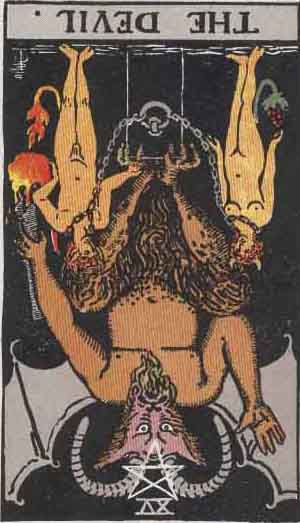 The Devil Reversed Tarot Card Meanings