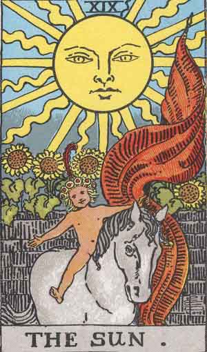 The Sun Tarot Card Meanings