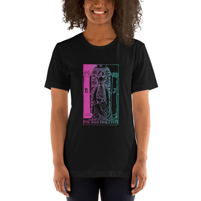 High Priestess Tarot Card TarotLuv Style T-shirt