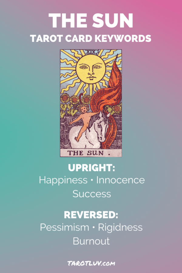 The Sun Tarot Card Meaning - Major Arcana - TarotLuv