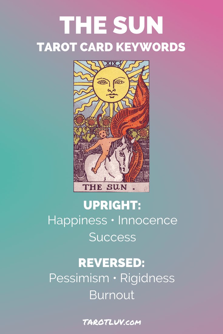 The Sun Tarot Card Meaning Major Arcana TarotLuv The Sun Tarot Card Meaning Major Arcana TarotLuv